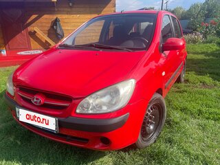 2007 Hyundai Getz I Рестайлинг, красный, 400000 рублей, вид 1