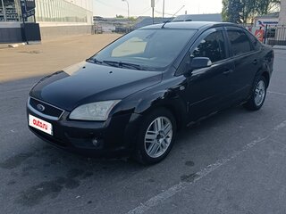 2007 Ford Focus II, чёрный, 299000 рублей, вид 1