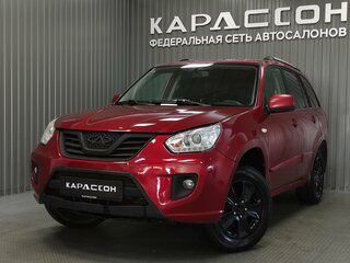 2013 Chery Tiggo (T11) I Рестайлинг (FL), красный, 350000 рублей, вид 1
