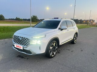 2020 Hyundai Santa Fe IV Рестайлинг, белый, 3330000 рублей, вид 1