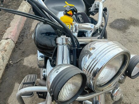 2007 Yamaha XVS1100, чёрный, 450000 рублей, вид 3