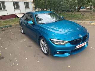 2018 BMW 4 серии Gran Coupe 430i xDrive F32/F33/F36 Рестайлинг, синий, 2570000 рублей, вид 3