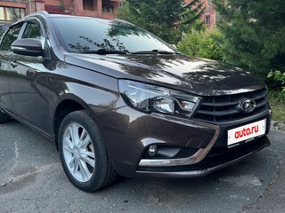 2018 Lada (ВАЗ) Vesta SW I, коричневый, 750000 рублей, вид 3