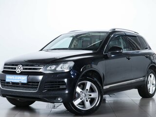 2011 Volkswagen Touareg II, чёрный, 1979000 рублей, вид 3