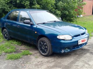 1998 Hyundai Accent I, зелёный, 140000 рублей, вид 1