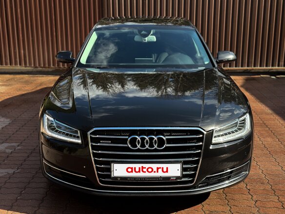 2014 Audi A8 Long III (D4) Рестайлинг, чёрный, 2450000 рублей - вид 2