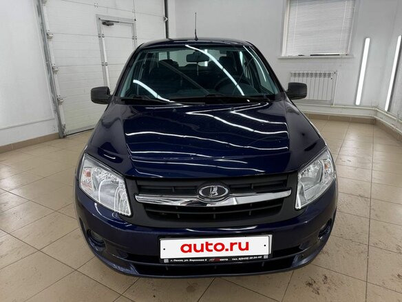 2012 Lada (ВАЗ) Granta I, синий, 279000 рублей - вид 2