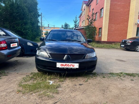 2006 Mitsubishi Lancer IX Рестайлинг, чёрный - вид 2
