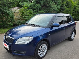 2009 Skoda Fabia II, синий, 490000 рублей, вид 1