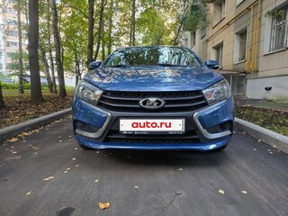 2019 Lada (ВАЗ) Vesta I, синий, 790000 рублей, вид 2