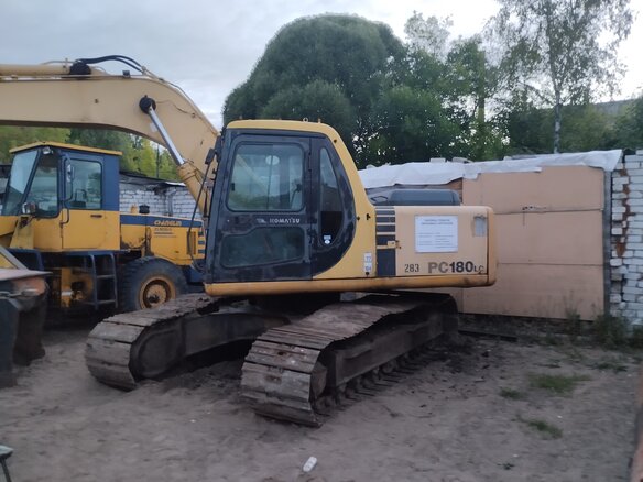 1998 Komatsu PC180, жёлтый, 1400000 рублей
