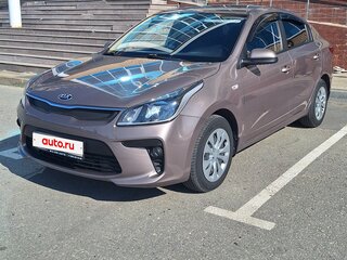 2020 Kia Rio IV, коричневый, 1550000 рублей, вид 2