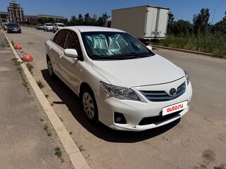 2009 Toyota Corolla X (E140, E150), белый, 715000 рублей, вид 3
