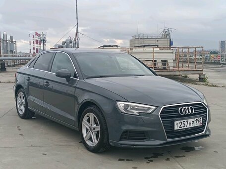 2019 Audi A3 III (8V) Рестайлинг, серый, 1479000 рублей, вид 3