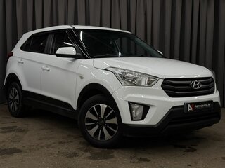 2017 Hyundai Creta I, белый, 1229777 рублей, вид 3