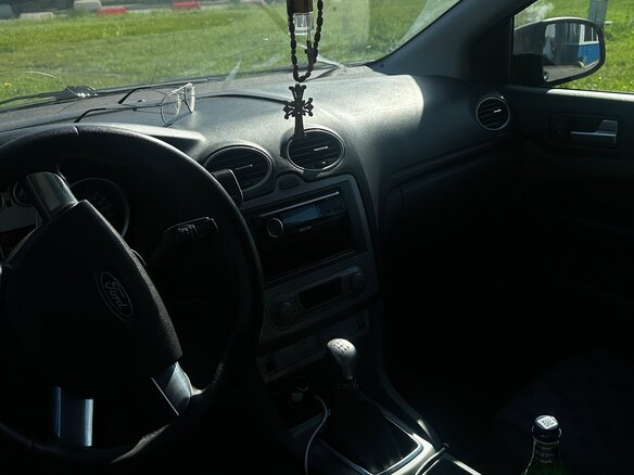 2009 Ford Focus II Рестайлинг, фиолетовый, 255000 рублей - вид 9
