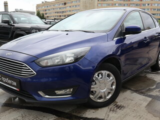 2017 Ford Focus III Рестайлинг, синий, 759000 рублей, вид 3