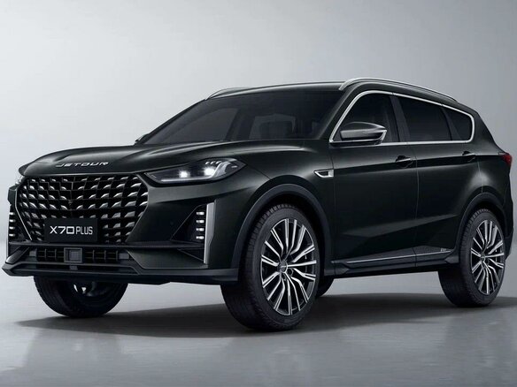 2026 Jetour X70+ I Рестайлинг, чёрный