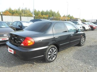 2007 Kia Spectra I Рестайлинг 2, чёрный, 450000 рублей, вид 2