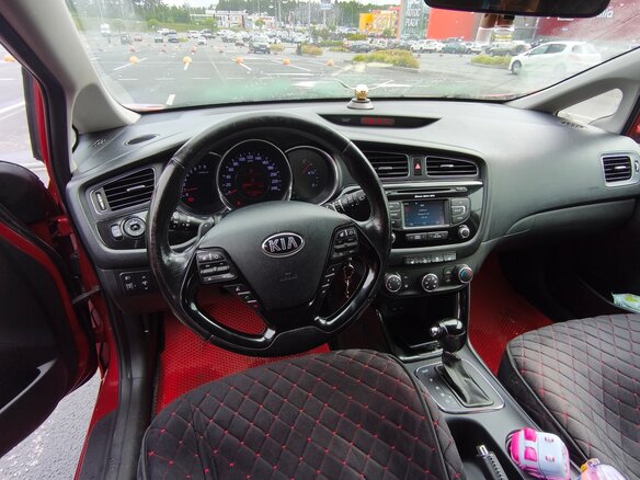 2014 Kia Ceed II, красный, 1300000 рублей - вид 6