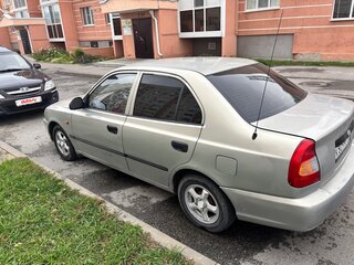 2005 Hyundai Accent ТагАЗ II, бежевый, 250000 рублей, вид 5
