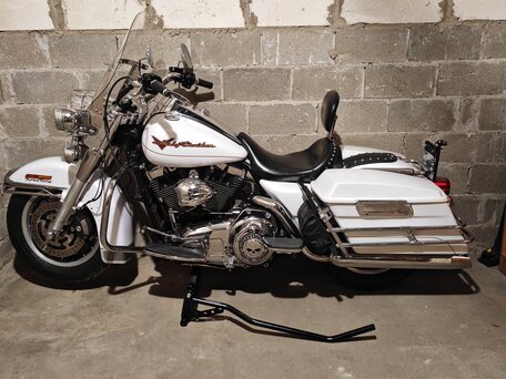 2007 Harley-Davidson Road King, белый, 750000 рублей, вид 1