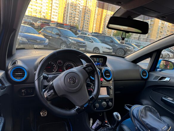 2008 Opel Corsa OPC D, синий - вид 4