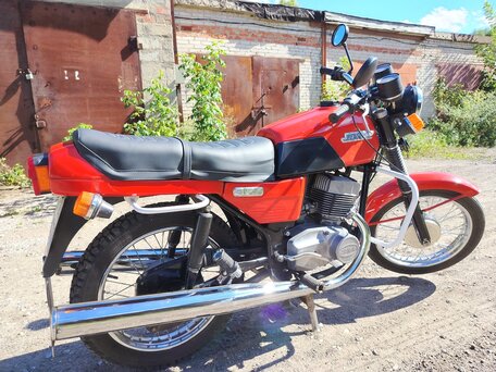 1987 Jawa 350/638, красный, 290000 рублей, вид 5