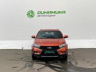 2019 Lada (ВАЗ) Vesta SW Cross I, оранжевый, 910000 рублей, вид 2