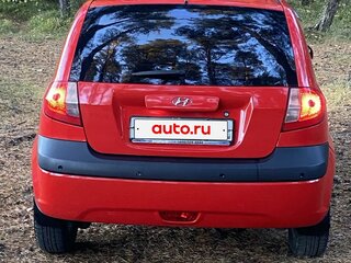 2008 Hyundai Getz I Рестайлинг, красный, 590000 рублей, вид 4