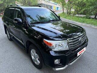 2015 Toyota Land Cruiser 200 Series Рестайлинг 1, чёрный, 5700000 рублей, вид 5