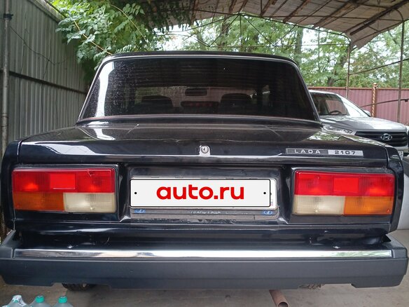 2010 Lada (ВАЗ) 2107, чёрный, 250000 рублей - вид 5