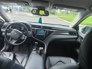2019 Toyota Camry US Market VIII (XV70), белый, 1000000 рублей, вид 5