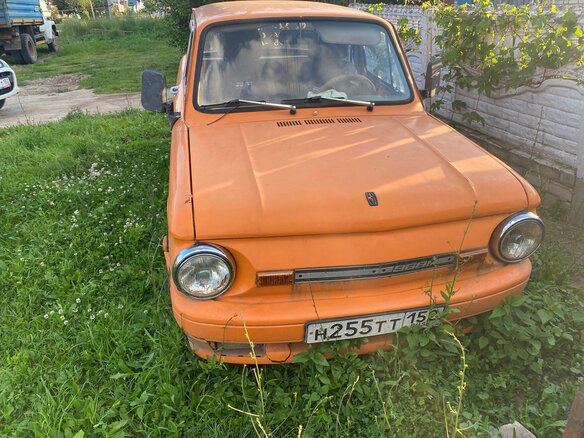 1989 ЗАЗ 968 М, оранжевый, 70000 рублей