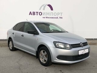 2014 Volkswagen Polo V, серебристый, 815000 рублей, вид 3