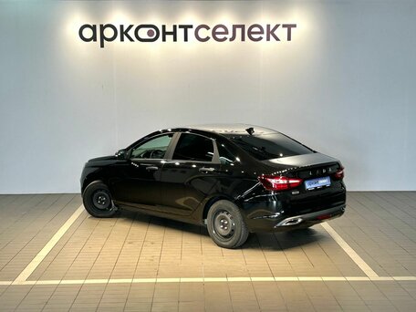2024 Lada (ВАЗ) Vesta I Рестайлинг (NG), чёрный, 1215000 рублей, вид 4