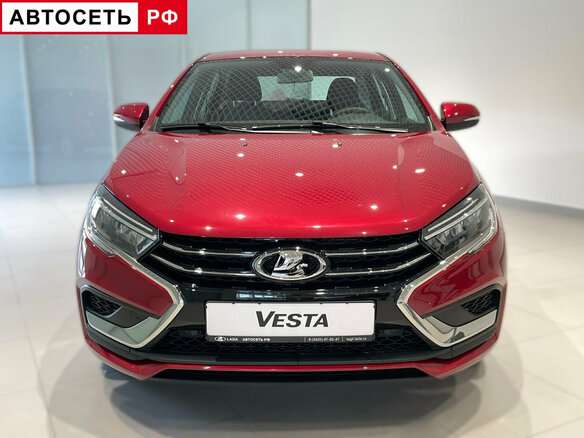 2026 Lada (ВАЗ) Vesta I Рестайлинг (NG), красный, 1875000 рублей - вид 1