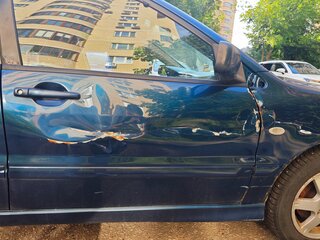2007 Mitsubishi Lancer IX Рестайлинг, синий, 390000 рублей, вид 5