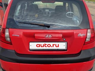 2006 Hyundai Getz I Рестайлинг, красный, 360000 рублей, вид 2
