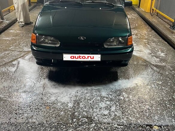 2002 Lada (ВАЗ) 2115, зелёный, 130000 рублей