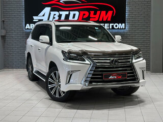 2018 Lexus LX 570 III Рестайлинг 2, белый, 9250000 рублей, вид 1