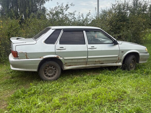 2008 Lada (ВАЗ) 2115, серебристый, 65000 рублей - вид 1