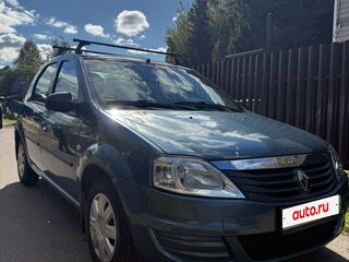 2011 Renault Logan I Рестайлинг, синий, 670000 рублей, вид 1