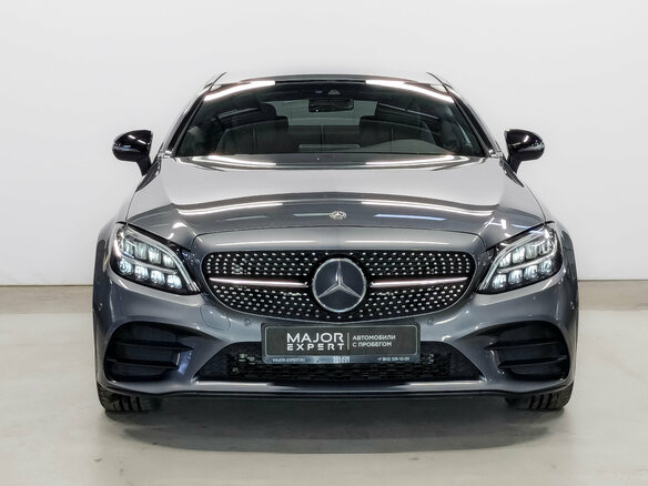 2020 Mercedes-Benz C-Класс 180 IV (W205) Рестайлинг, серый - вид 1