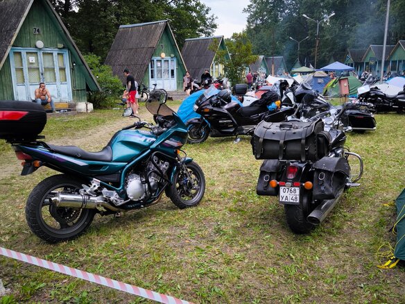 1995 Yamaha XJ900, зелёный, 370000 рублей