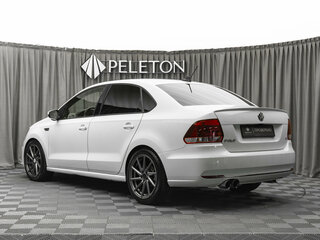 2018 Volkswagen Polo V Рестайлинг, белый, 1240000 рублей, вид 4