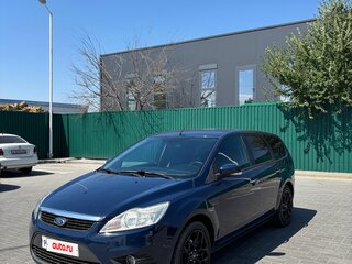 2010 Ford Focus II Рестайлинг, синий, 525000 рублей, вид 3