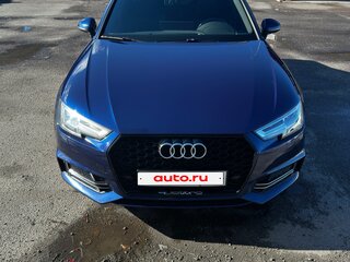 2018 Audi A4 V (B9), синий, 2460000 рублей, вид 2
