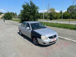 2007 Lada (ВАЗ) Priora I, серебристый, 175000 рублей, вид 2
