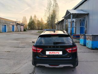 2019 Lada (ВАЗ) Vesta SW Cross I, чёрный, 1350000 рублей, вид 4